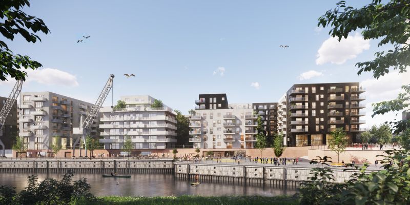 Neuhavn Hamburg Hafencity Totale